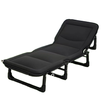 Bureau Ménage Simple Pause Déjeuner Adulte Sieste Camp Multifonctionnel Inclinable Pliant Lit Simple Lit Pliant avec matelas