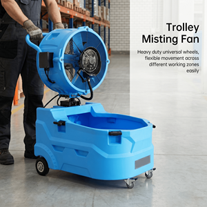 Industrial Commercial Outdoor Portable Mobile Spray Fan, 580W High-power Large Air Cooler - Product Image 5