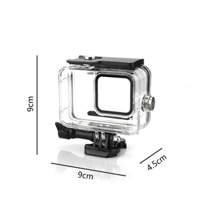 Funda Impermeable Universal para GoPro 13, para Cámaras de Acción de 12/11/10/9 Metros, para Buceo y Ciclismo, Hecha de PC, Silicona y Metal - Product Image 1