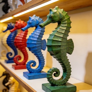Escultura de Caballito de Mar de Fibra de Vidrio para Jardín, Moderna, Ecológica, al Mejor <span class=keywords><strong>Precio</strong></span>, Personalizada, Estatuas de Animales Marinos para Decoración de Exteriores - Product Image 5