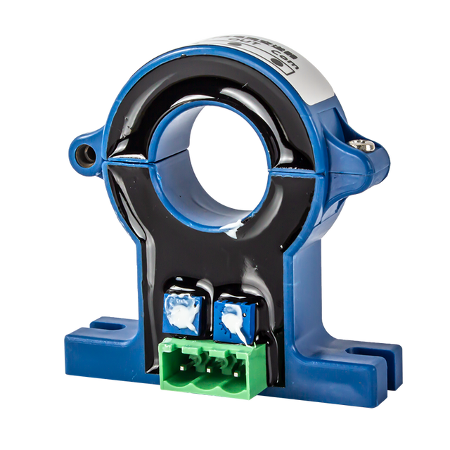 Qidian JXK-7 Hall AC/DC Current Transmitter 0-1000A DC24V 4-20mA 0-10V RS485 25mm Hole High Accuracy 0.2% F.S CE Certified