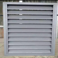 Volet de plantation extérieur en alliage d'aluminium de haute qualité persienne étanche à la pluie avec lame de qualité