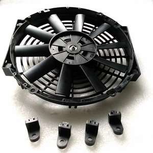 저렴한 10In 12V 80w 냉장고 콘덴서 팬 모터 축 방향 팬 - Product Image 5