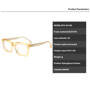 <span class=keywords><strong>Johnny</strong></span> <span class=keywords><strong>Depp</strong></span> inspirado Vintage Retro grueso rectángulo montura de gafas sin receta acetato lente transparente gafas transparentes - Product Image 5