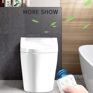 Inodoro Inteligente Marca ARROW, Sanitario WC con Bidé Automático, de Una Pieza, Cerámico, con Botella de Limpieza, Taza con Descarga por Arrastre, Forma Alargada Incluida - Product Image 3