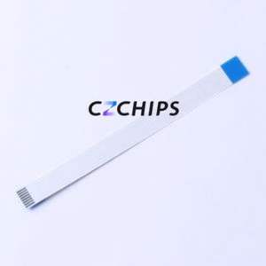 FC-1.0A-8P-100mm FFC Cable (Flexible Flat Cable) P=1mm Connector 8P 1mm 0.3mm Reverse - Product Image 2