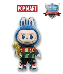 100% Authentique Popmart <span class=keywords><strong>the</strong></span> MONNNSSS.TER X <span class=keywords><strong>FF</strong></span>.IIF.F.AA F0ot.ball W0.rld C0.up Joint Plush Doll for Decoration labubu - Product Image 1