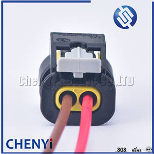 <span class=keywords><strong>2</strong></span> Pin connettore iniettore di carburante spina Wirng cavo di cablaggio Pigtail per Golf Polo A4 A6 A7 4 f0973702a 4 f0 973 702 A - Product Image 6