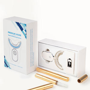 Kits de Blanchiment Dentaire Sans Fil UV de Luxe Smilekits ABrite Tech Certifiés CE GMP, Stylos LED pour Blanchiment des Dents, Gel Personnalisable à 35% Sans Peroxyde, OEM/ODM - Product Image 1