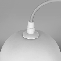 Lustre suspendu décoratif C&S en céramique personnalisé, à économie d'énergie, blanc chaud, petit modèle pour salle à manger, garantie 1 an