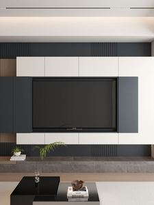 Meubles de salon design de luxe Meuble TV mural moderne - Product Image 3