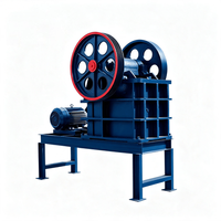Concasseur à mâchoires pour l'exploitation minière 1-2t/h, concasseur à mâchoires pour pierres dures, concasseur à mâchoires PE 150 x 250 pour minerai d'or, granit, basalte