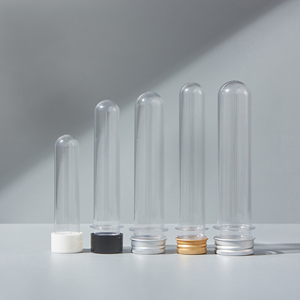 Vente en gros de flacons de test en PET vides |   Bouteilles en plastique pour emballage d'huiles essentielles, avec bouchons à vis colorés, pour masques, poudres et sérums - Product Image 1