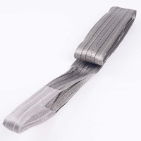 Fabrika 1's 1-10 Ton renk kodlu Polyester kaldırma kemer sapanlar dokuma sonsuz desen düz Web kaldırma kayışı vinç kullanımı için