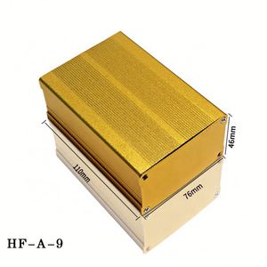 EBM IP54 Control Box Aluminum Extruded <b>Enclosure</b> Housing Amplifier PCB Case Powder Coated Extrusion Heatsink Project Box - Product Image 4