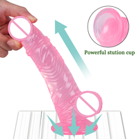 Dildo réaliste coloré et pliable en forme de triangle avec sangle en cuir, jouet sexuel pour adultes, pour hommes, femmes et couples, Dildo de grande taille