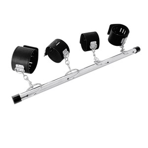 Barra esparcidora de Metal BDSM, puños para adultos, barra esparcidora, esposas SM, esposas y tobilleras para parejas, Juguetes sexuales - Product Image 3