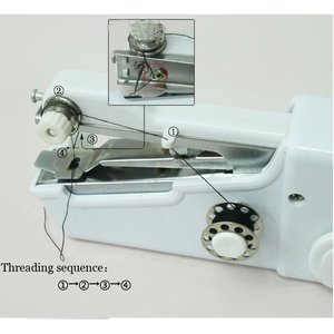 Wholesale Mini Size Handheld Convenient Multi Function Sewing <b>Machine</b> Coudre Manual <b>Hand</b> Sewing <b>Machine</b> Manual Supplier - Product Image 2