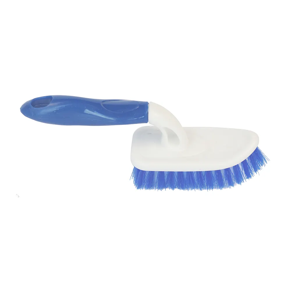 Wholesale Household Items Cleaning Brush Kitchen Bathroom Scrubbing Brush Heavy Duty Cleaner Brush Compact with Ergonomic Handle