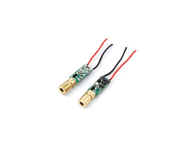 New 520nm 3mW Green Toy-grade Aluminium Laser Head Module for Lighting