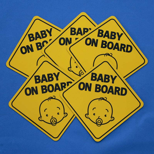 <span class=keywords><strong>Pegatinas</strong></span> magnéticas <span class=keywords><strong>personalizadas</strong></span> para puerta de coche, <span class=keywords><strong>pegatinas</strong></span> de Pvc para parachoques de bebé <span class=keywords><strong>a</strong></span> <span class=keywords><strong>bordo</strong></span>, decoración de cartón, CMYK - Product Image 2