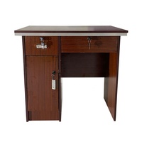Bureau de travail en panneaux de particules durable et économique, convertible pour la maison, le bureau, l'hôtel, mobilier de bureau commercial OD-204