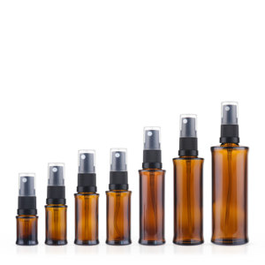 Nouvelle bouteille pulvérisateur en verre ambré de 5 ml, 10 ml, 15 ml, 20 ml, 30 ml, 50 ml, 100 ml pour huile essentielle, <span class=keywords><strong>parfum</strong></span>, avec pulvérisateur - Product Image 3