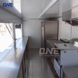 Customized Color Mobile Hotdog Cart Concession Trailer Food Trailer Fully Equipped Mobile Fast Food Truck - Product Image 5