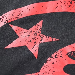 Camisetas de Hombre de Algodón de 260 g/m², Cuello Redondo, Lavado Enzimático, Diseño Casual Estampado, Ecológicas - Product Image 6