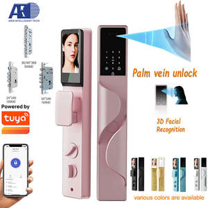 पूरी तरह से स्टॉक डिजिटल लॉक नई शैली स्मार्ट हाउस सुरक्षा कीलेस पूर्ण-स्वचालित बुद्धिमान चेहरे लॉक - Product Image 1