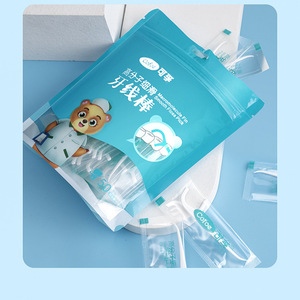 Cotco Dental Floss Pick 50 Pcs Macromolecule Fine Smooth For Oral Care - Product Image 1