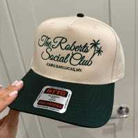 Gorra de Béisbol Unisex Bicolor de Algodón con Bandera Mexicana Estilo Dad Hat con Letra OEM Personalizada y Bordado 3D, Gorra Snapback Deportiva Clásica de EE. UU.