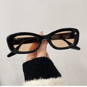 Gafas de sol blancas con montura ovalada retro para mujer, montura de PC, protección UV400, tipo 3, diseño irregular, D4-20191 - Product Image 4