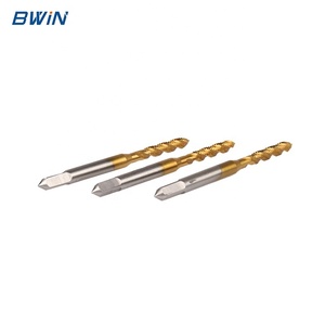 BWIN OEM Factory Metric Spiral Flute Combination <strong>Threading</strong> Screw Flute Machine <strong>Taps</strong> - Product Image 4