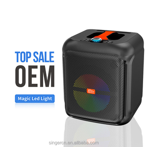 Altavoz Bluetooth Portátil ZQS10103 para Baile Cuadrado, DJ, <span class=keywords><strong>Karaoke</strong></span> Móvil, Canto al Aire Libre, Iluminación LED RGB, Batería - Product Image 3
