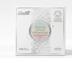 Al por Mayor <span class=keywords><strong>de</strong></span> Fábrica, Toallas Sanitarias Diarias <span class=keywords><strong>de</strong></span> <span class=keywords><strong>la</strong></span> Serie Probiótica con Textura <span class=keywords><strong>de</strong></span> Terciopelo |   Material Suave <span class=keywords><strong>de</strong></span> Lujo |   240 mm - Product Image 3