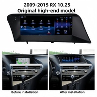 Autoradio système Linux 12,3/10,25 pouces pour Lexus RX270 350 2009-2015, navigation GPS, lecteur multimédia stéréo