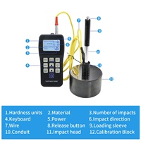 SL-140 testeur de dureté portable numérique duromètre Leeb testeur de dureté pour l'acier en métal