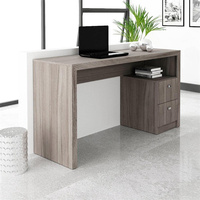 Table d'ordinateur moderne en bois, design simple, en promotion, mobilier de bureau compact et rapide à déplacer