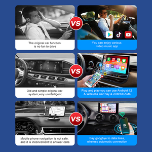 Adaptateur CarPlay intelligent multifonctionnel universel filaire et sans fil, compatible avec <span class=keywords><strong>Android</strong></span> 13, navigation automobile, compatible avec iOS et <span class=keywords><strong>Android</strong></span> - Product Image 6