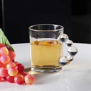 Verre à vin gaufré de couleur cristal sans plomb Verre vintage Verres à vin Tasse - Product Image 4