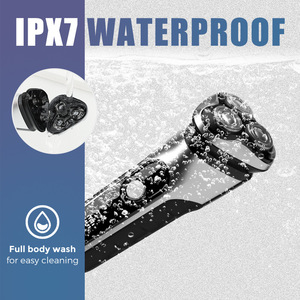 Afeitadora Eléctrica Rotativa con 3 Cuchillas Flotantes, Resistente al Agua IPX7, Pantalla Digital Inteligente, Modelo de Carga Portátil - Product Image 3