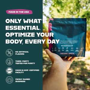 Fórmula Diaria Multimineral en Polvo - Suplemento <span class=keywords><strong>de</strong></span> Magnesio, Electrolitos y Minerales Traza - Envío Directo desde Almacén en EE. UU. - Product Image 4