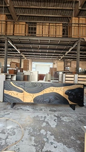 Console d'entrée moderne en bois massif, style luxe léger, <span class=keywords><strong>meuble</strong></span> de <span class=keywords><strong>salon</strong></span>, <span class=keywords><strong>buffet</strong></span> de salle à manger, mobilier de maison - Product Image 6
