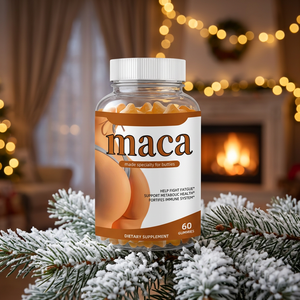 Private Label BBL Maca Root Gummies <b>Herbal</b> <b>Supplements</b> for Women's Energy & Hormone Balance Not for Pregnant Women - Product Image 1