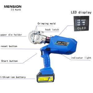 Herramienta de Prensado Hidráulica Eléctrica de 18 V Ez-300-60kn, Fabricante de Venta Caliente, Terminal de Cable, <span class=keywords><strong>Prensa</strong></span> Hidráulica Portátil - Product Image 4