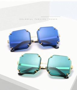 Gafas de Sol Cuadradas para Mujer, Modelo 2019, de Lujo, con Logotipo Personalizado, Estilo Vintage, Protección UV400, Forma Octogonal - Product Image 2