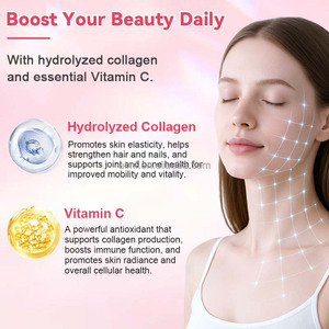 Collagène hydrolysé enrichi en vitamine C 6000 mg, complément alimentaire pour la peau, les cheveux et les ongles, 290 <span class=keywords><strong>comprimés</strong></span>, <span class=keywords><strong>comprimés</strong></span> de collagène - Product Image 3