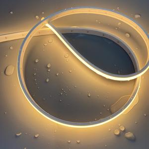 2025 Nieuwe Cob Plus 8Mm Brede Witte Dotvrije Cob Cri90 Ip66 5M Lichtstrip Voor Hotels Led Lineaire Verlichting Cob Neon Lichtstrip - Product Image 6