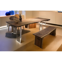 EKAR meubles écologique maison moderne rectangle grande table à manger en bois